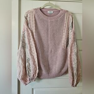Fate Pink Knit Sweater